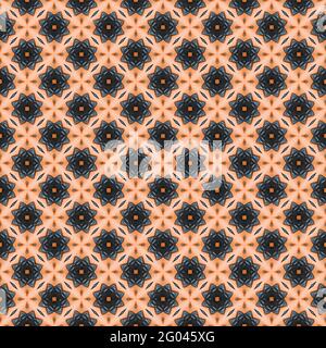 Farbmuster Textur. Farbenfrohe ornamentale Grafik-Dessin. Mosaikverzierungen. Mustervorlage. Vektorgrafik. Stock Vektor