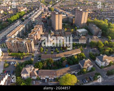 Brent council South Kilburn Regeneration - Austen House und blake House Stockfoto