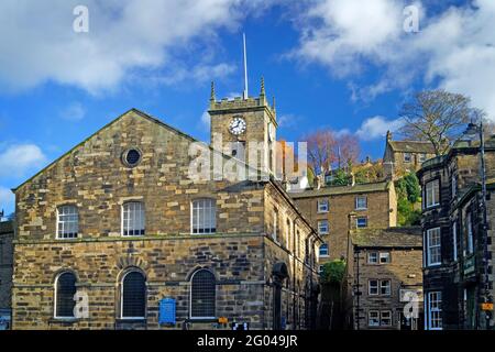 Großbritannien, West Yorkshire, Holmfirth, Holy Trinity Church Stockfoto