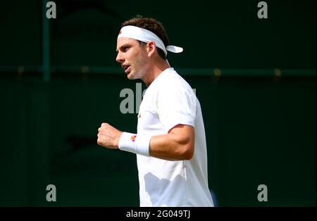 Aktenfoto vom 02-07-2019 von Cameron Norrie. Ausgabedatum: Montag, 31. Mai 2021. Stockfoto