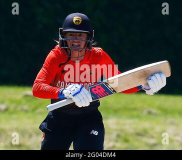 Beckenham, Großbritannien. Mai 2021. BECKENHAM, Großbritannien, MAI 31: Southern Vipers Danni Wyatt während der Rachael Heyhoe Flint Trophy ein-Tages-Frauenspiel zwischen South East Stars und Southern Vipers am 31. Mai 2021 auf dem Kent County Ground, Beckenham, Quelle: Action Foto Sport/Alamy Live News Stockfoto