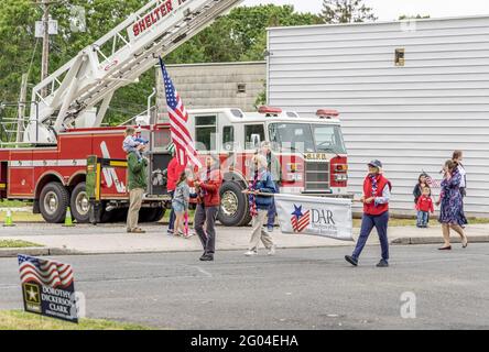 Shelter Island Memorial Day Parade, Shelter Island, NY Stockfoto