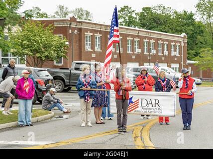 Shelter Island Memorial Day Parade, Shelter Island, NY Stockfoto