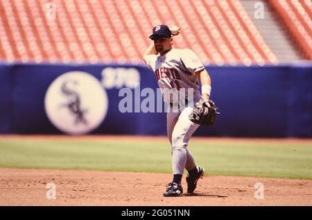 Minnesota Twins Spieler Chuck Knoblauch -- Bitte schreiben Sie dem Fotografen Kirk Schlea eine Gutschrift Stockfoto