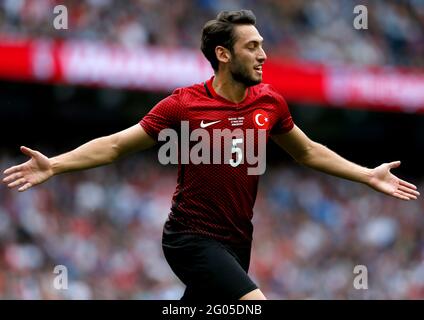 Aktenfoto vom 22-05-2016 des türkischen Hakan Calhanoglu. Ausgabedatum: Dienstag, 1. Juni 2021. Stockfoto