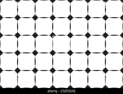 Nahtloser abstrakter Musterhintergrund. Einfachheit verzieren. Vektorgrafik Textur Stock Vektor
