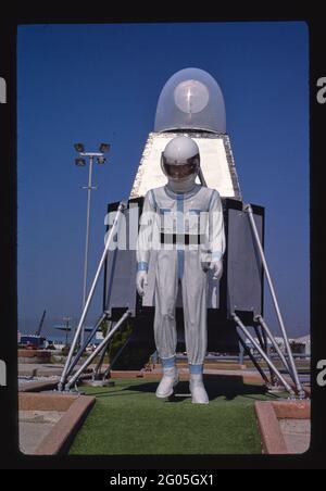 1980er Jahre Amerika - Old Pro Golf, Weltraumkurs Astronuat, Ocean City, Maryland 1985 Stockfoto