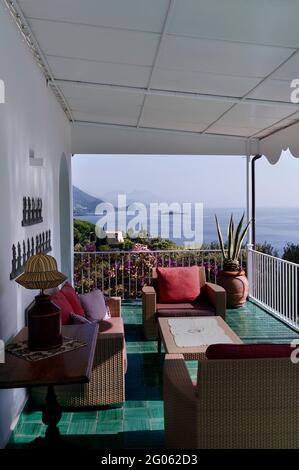 Santavenere Hotel, Maratea, Basilicata, Italien, Europa Stockfoto