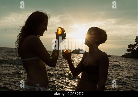 Santavenere Hotel, Maratea, Basilicata, Italien, Europa Stockfoto