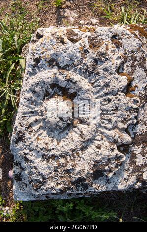 Paestum, UNESCO-Weltkulturerbe, Provinz Salerno, Kampanien, Italien, Europa Stockfoto