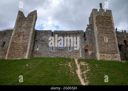 Framlingham Castle Suffolk UK Stockfoto