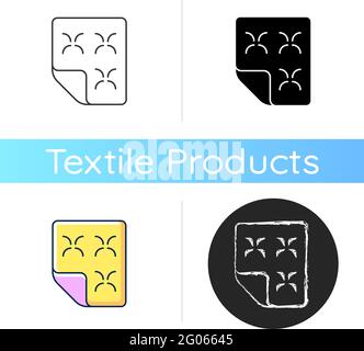 Duvet-Symbol Stock Vektor