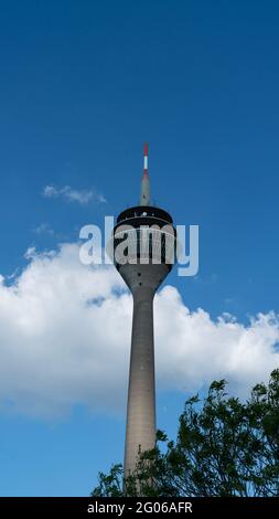 Kommunikationsturm in Düsseldorf Stockfoto