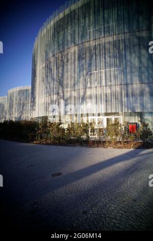 Residenza Universitaria, Bocconi Universitary Urban Campus, Costa Zanibelli Associati Studio di Architettura, Polaroids style, Mailand, Lombardei, Italien, Stockfoto