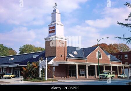 1970s America - Penn Fruit Super Market, Haverford, Pennsylvania 1977 Stockfoto