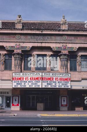 1980er Jahre Amerika - Egyptian Theatre, Ogden, Utah 1980 Stockfoto