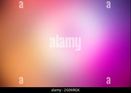 Orangefarbenes Rosa verwischen Hintergrund Stockfoto