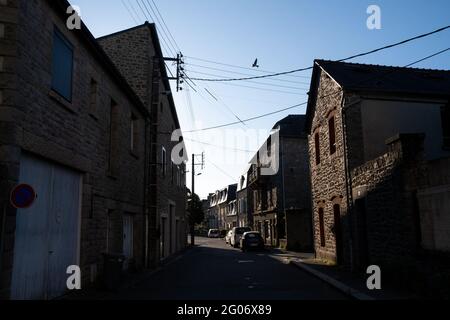 Frankreich, Bretagne, Juli 2020. Illustration des täglichen Lebens in der Bretagne. Frankreich, Bretagne, Juillet 2020. Illustration de vie quotidienne en Bretagne. Stockfoto