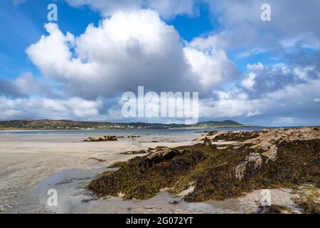 Portnoo von der Carrickfad am Narin Strand in der Grafschaft Donegal Irland. Stockfoto