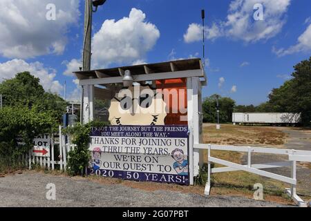 Die Boardy Barn Bar Hampton Bays Long Island New York Stockfoto