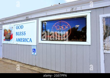 Die Boardy Barn Bar Hampton Bays Long Island New York Stockfoto