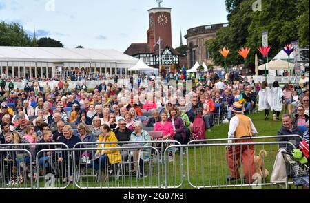 Shrewsbury Flower Show Stockfoto