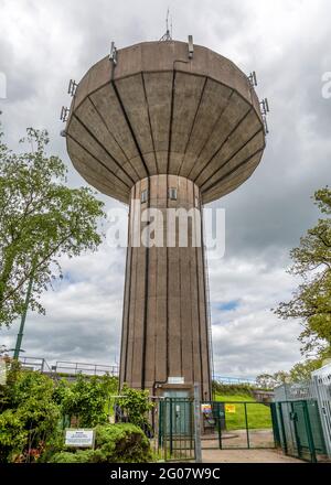 Redditch Water Tower, Headless Cross, Redditch, Worcestershire. Stockfoto