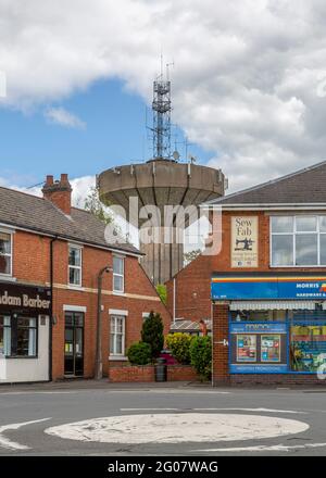 Redditch Water Tower, Headless Cross, Redditch, Worcestershire. Stockfoto