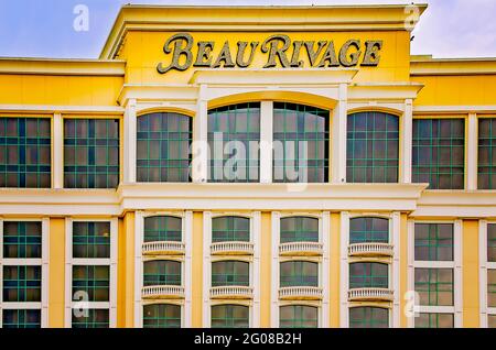 Das Beau Rivage Casino ist am 29. Mai 2021 in Biloxi, Mississippi, abgebildet. Beau Rivage gehört und wird von MGM Resorts International betrieben. Stockfoto