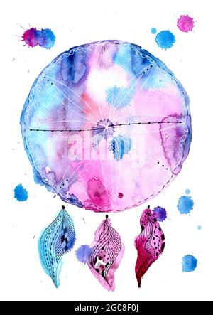Dreamcatcher-Kunstwerk Stockfoto