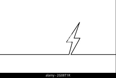 Kontinuierliche Linie Art Energie Energiespeicher elektrische wiederaufladbare Versorgung. Laden des Smartphone-Akkus Symbol Symbol Industrietechnologie Konzept. Hand Stock Vektor