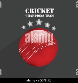 Cricket-Sport Stock Vektor