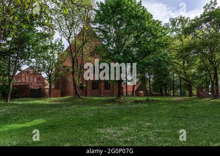 Das Kloster Zinna ist ein ehemaliges Zisterzienserkloster, an dessen Stelle heute das Dorf Kloster Zinna steht. Stockfoto