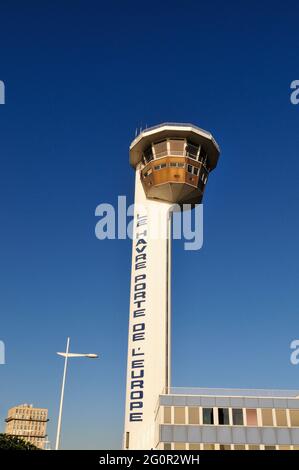 FRANKREICH, SEINE-MARITIME (76) NORMANDIE, LE HAVRE, MUSEUM FÜR MODERNE KUNST ANDRE-MALRAUX, DIE SEMAPHORE Stockfoto