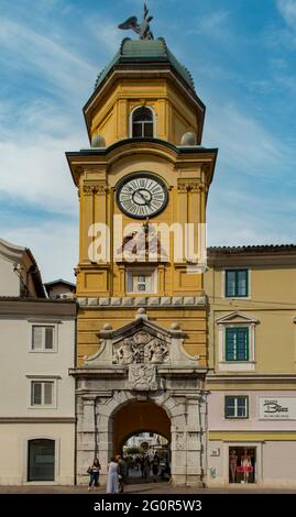 City Tower, Rijeka, Kroatien Stockfoto