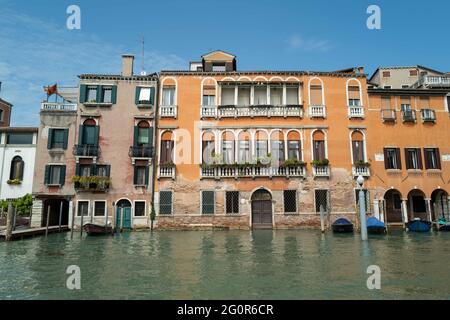 Venedig während der Covid19-Sperre, Italien, Europa, Stockfoto