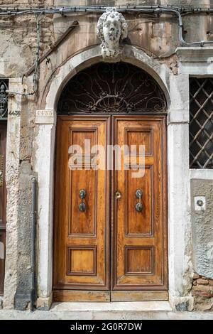 Venedig während der Covid19-Sperre, Italien, Europa, Stockfoto