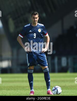 Dumbarton, Schottland .UK 2. Juni 21 Freundschaftliches Spiel.Schottland U-21 V Nordirland U-21 C&G Systems Stadium, Dumbarton. Scotland U-21 Ewan Urain Kredit: eric mccowat/Alamy Live News Stockfoto