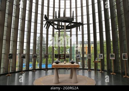 Chapel of Christ the Servant (aka Chapel of Industry), New Coventry Cathedral, Priory Street, Coventry, West Midlands, England, Großbritannien, Europa Stockfoto