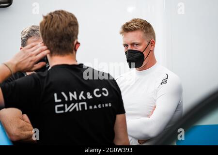 Nurburg, Deutschland. Juni 2021. Bjork Thh (swe), Cyan Performance Lynk & Co, Lync & Co 03 TCR, Portrait während des 2021 FIA WTCR Race of, Deutschland., . FIA World Touring Car Cup, auf der Nürburgring Nordschleife, vom 3. Bis 6. Juni 2021 in Nurburg, Deutschland - Foto Florent Gooden/DPPI/LiveMedia Kredit: Unabhängige Fotoagentur/Alamy Live News Stockfoto