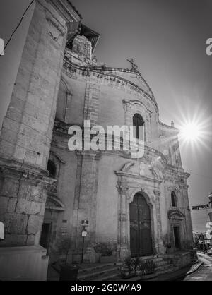 Kirche San Domenico in der Altstadt von Caltanissetta, Sizilien, Italien, Europa Stockfoto