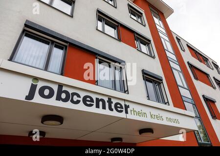 Jobcenter Rhein-Kreis Neuss Stockfoto