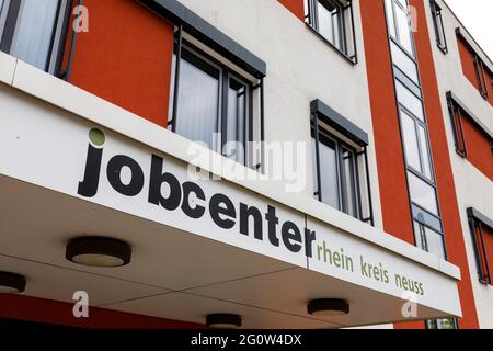 Jobcenter Rhein-Kreis Neuss Stockfoto