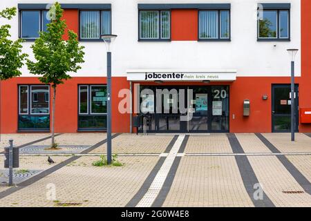 Jobcenter Rhein-Kreis Neuss Stockfoto