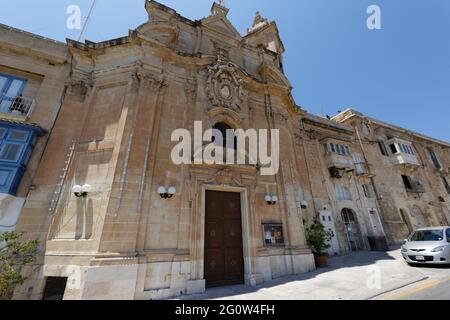 Griechisch-Katholische Kirche Unsere Liebe Frau Von Damaskus - Valetta Stockfoto