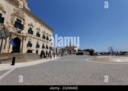 Il-Berġa ta' Kastilja - Auberge de Castille Stockfoto