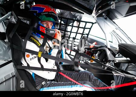 Nurburg, Deutschland. Juni 2021. Ehrlacher Yann (Fra), Cyan Racing Lynk & Co, Lync & Co 03 TCR, Portrait während des 2021 FIA WTCR Race of, Deutschland., . FIA World Touring Car Cup, auf der Nürburgring Nordschleife, vom 3. Bis 6. Juni 2021 in Nurburg, Deutschland - Foto Florent Gooden/DPPI/LiveMedia Kredit: Unabhängige Fotoagentur/Alamy Live News Stockfoto