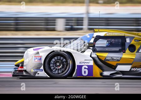 Le Castellet, Frankreich. Juni 2021. 06 Nichola Adcock (GBR), Austin McCusker (USA), Max Koebolt (NLD), Ligier JS P320 - Nissan NIELSEN RACING, Aktion während der 2021 4 Stunden von Le Castellet, 3. Lauf der 2021 European Le Mans Series, vom 04. Bis 06. Juni 2021 auf dem Circuit Paul Ricard, in Le Castellet, Frankreich - Foto Francois Flamand/DPPI/LiveMedia Kredit: Unabhängige Fotoagentur/Alamy Live News Stockfoto