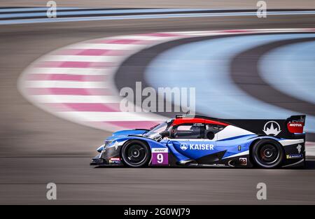 Le Castellet, Frankreich. Juni 2021. 09 Matthias Kaiser (LIE), Rory Penttinen (FIN), -, Ligier JS P320 - Nissan GRAFF, Aktion während der 2021 4 Stunden von Le Castellet, 3. Lauf der 2021 European Le Mans Series, vom 04. Bis 06. Juni 2021 auf dem Circuit Paul Ricard, in Le Castellet, Frankreich - Foto Francois Flamand/DPPI/LiveMedia Kredit: Unabhängige Fotoagentur/Alamy Live News Stockfoto