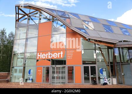 Herbert Art Gallery & Museum, Jordan Well, Coventry, West Midlands, England, Großbritannien, Großbritannien, Europa Stockfoto